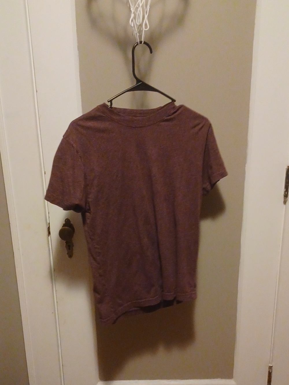 Men's Short Sleeve Crewneck T-Shirt - Crimson
